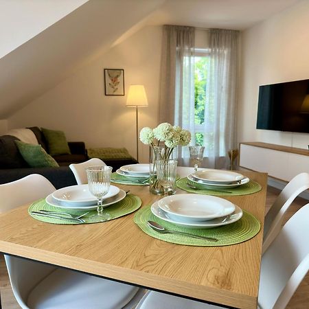 Zentrale Wohnung 6 - Kostenloser Parkplatz - Hdz - Bali Therme - Gop 巴特恩豪森 外观 照片